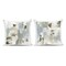 Stupell Industries Expressive Paper Waterfall 2 Piece Outdoor Printed Pillow Set design by June Erica Vess, 18 x 7 x 18